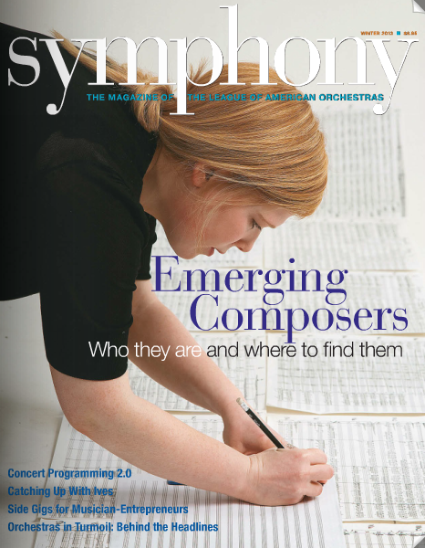 Cover: <i>Symphony</i> Emerging Composers